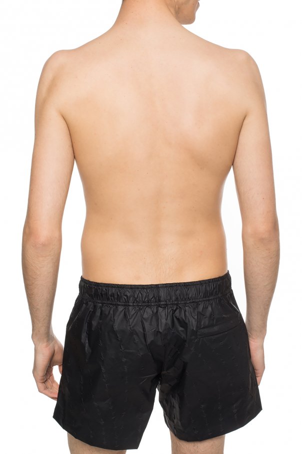 OffWhite Appliquéd swimming shorts Men's Vitkac